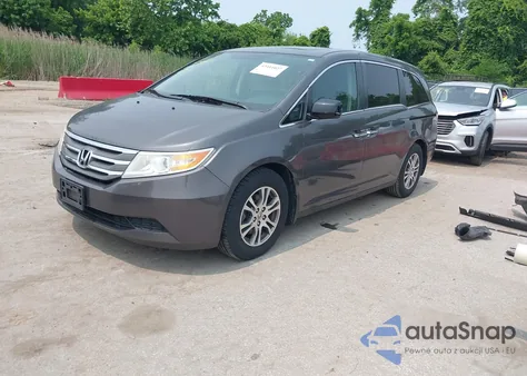 2013 Honda Odyssey Ex-L z USA, uszkodzony, nr VIN 5FNRL5H63DB019055